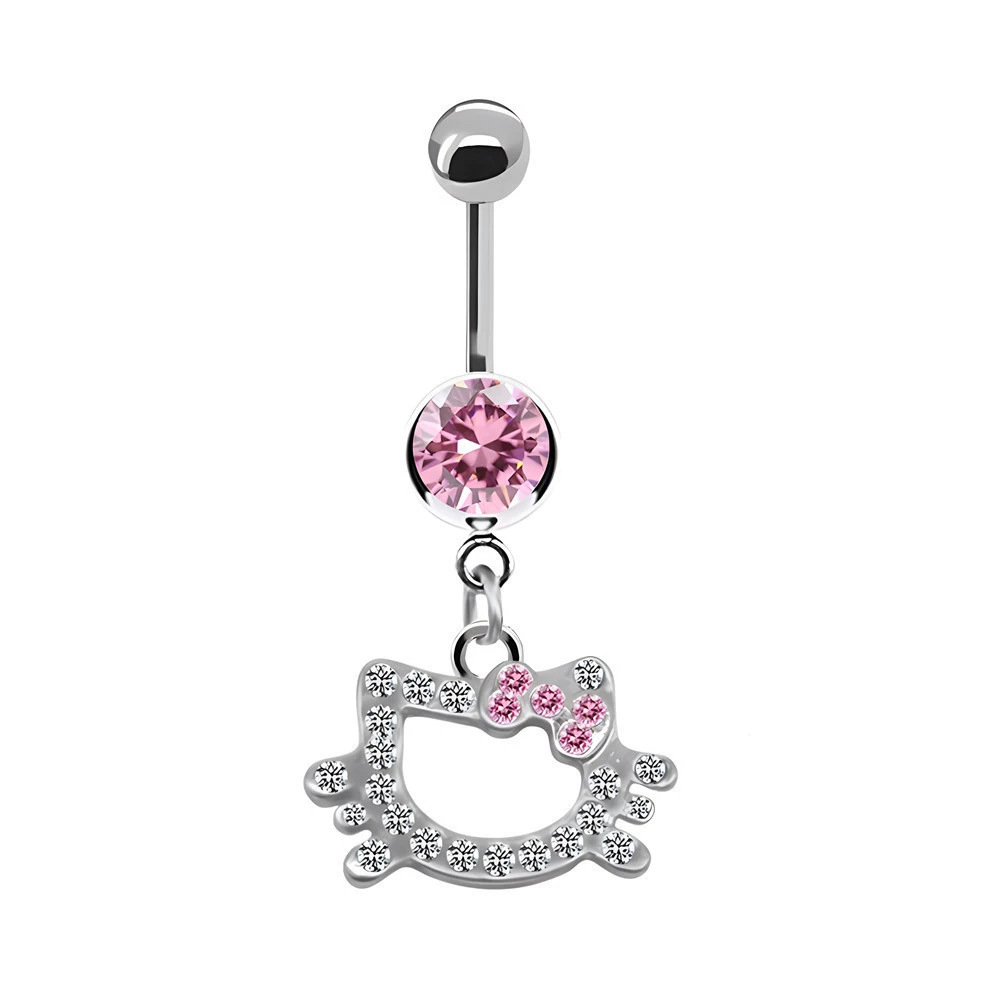 Diamond belly button piercing, wholesale, Amazon
