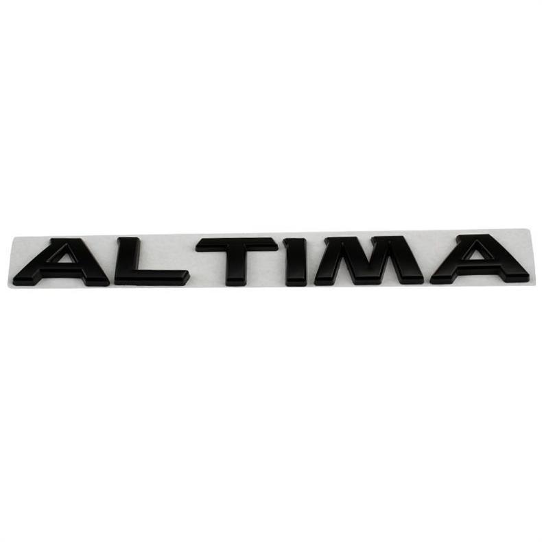 ALTIMA car emblem is suitable for Nissan modification, metal ALTIMA letter logo sticker for the trunk tail