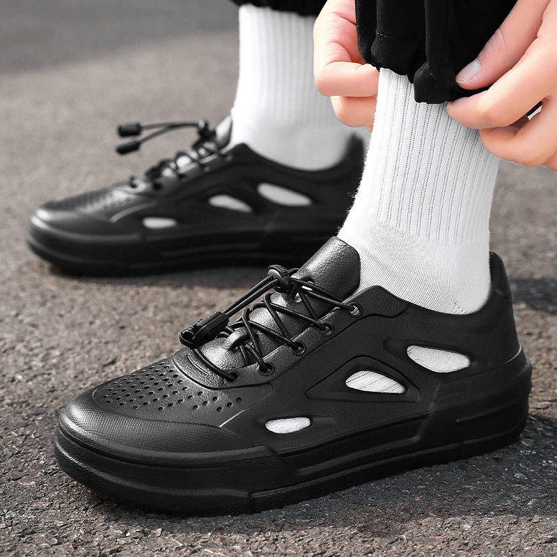 2024 verano hoyo zapatos para hombres respirables sandalias EVA hueco ligero zapatos de conducción zapatos de playa al aire libre