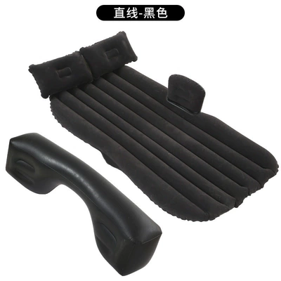 car air mattress, SUV – Vehicle-mounted inflatable bed - default-item-866-straight-split-design-with-black-barrier