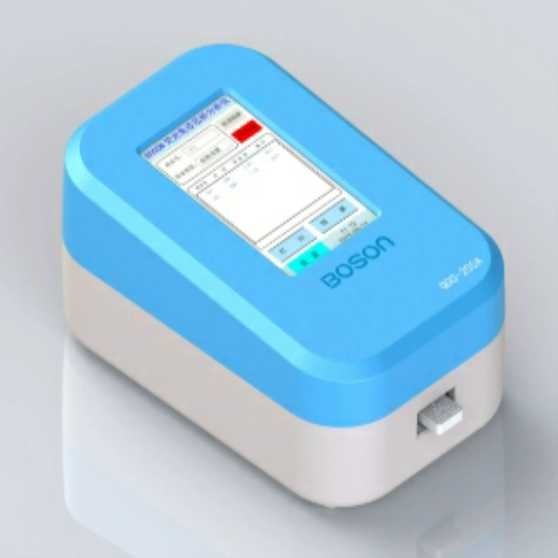 Анализатор иммуноферментного анализа Bosheng Bio Dry Fluorescence (QDS-200A) компактен и портативен, его можно обнаружить и переносить вручную.