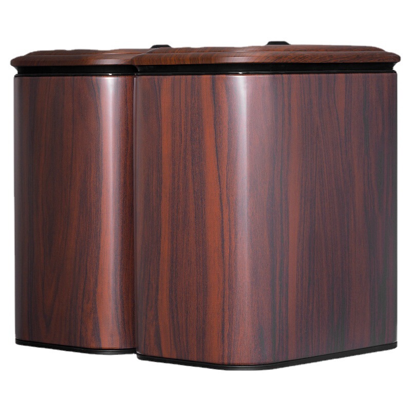 スマート音声ダストボックス茶かすバケツフィルター茶バケツ茶バケツ茶器部品茶台ゴミ排水収納バケツ|undefined