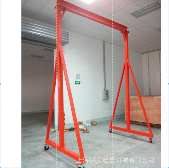 专业销售简易手推龙门架移动升降式龙门架机床用电动龙门架起重机