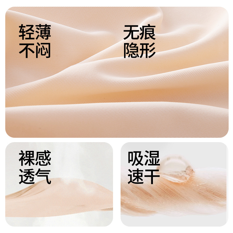 Pantalones de seguridad sin costuras, leggings, bragas, dos prendas, anti-desgaste, algodón antibacteriano, entrepierna, bóxer, pantalones de seguridad, leggings, cabeza femenina