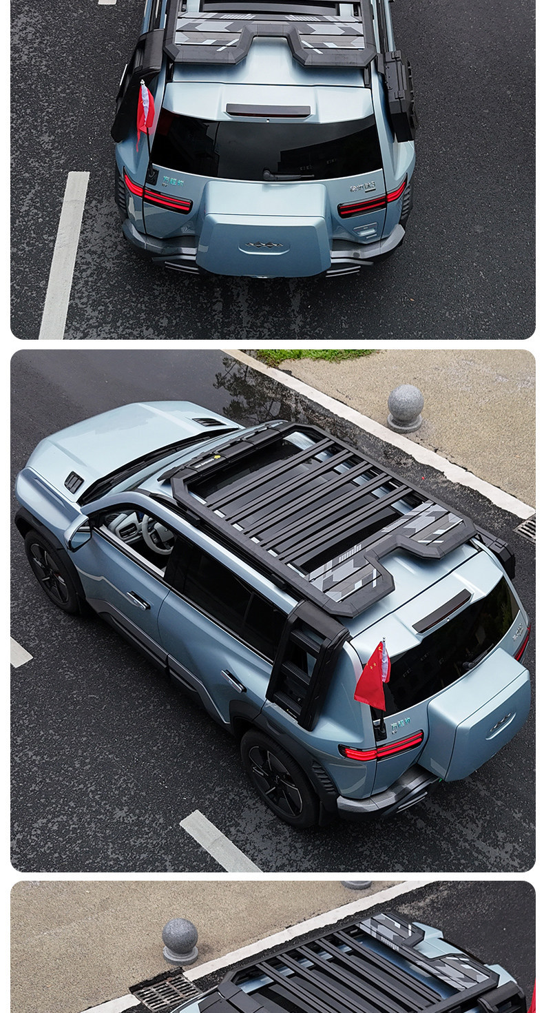Suitable for Fang Cheng Bao Ti3 Outdoor Camping Car Roof Expansion Explorer Roof Luggage Rack Canopy Side Tent