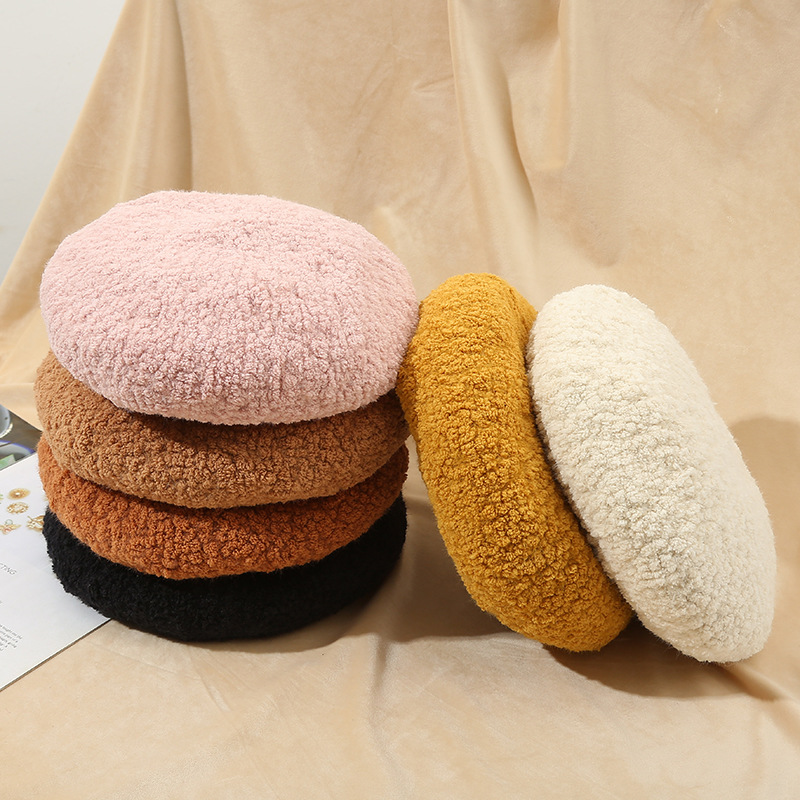 Women's Lady Solid Color Eaveless Beret Hat display picture 1