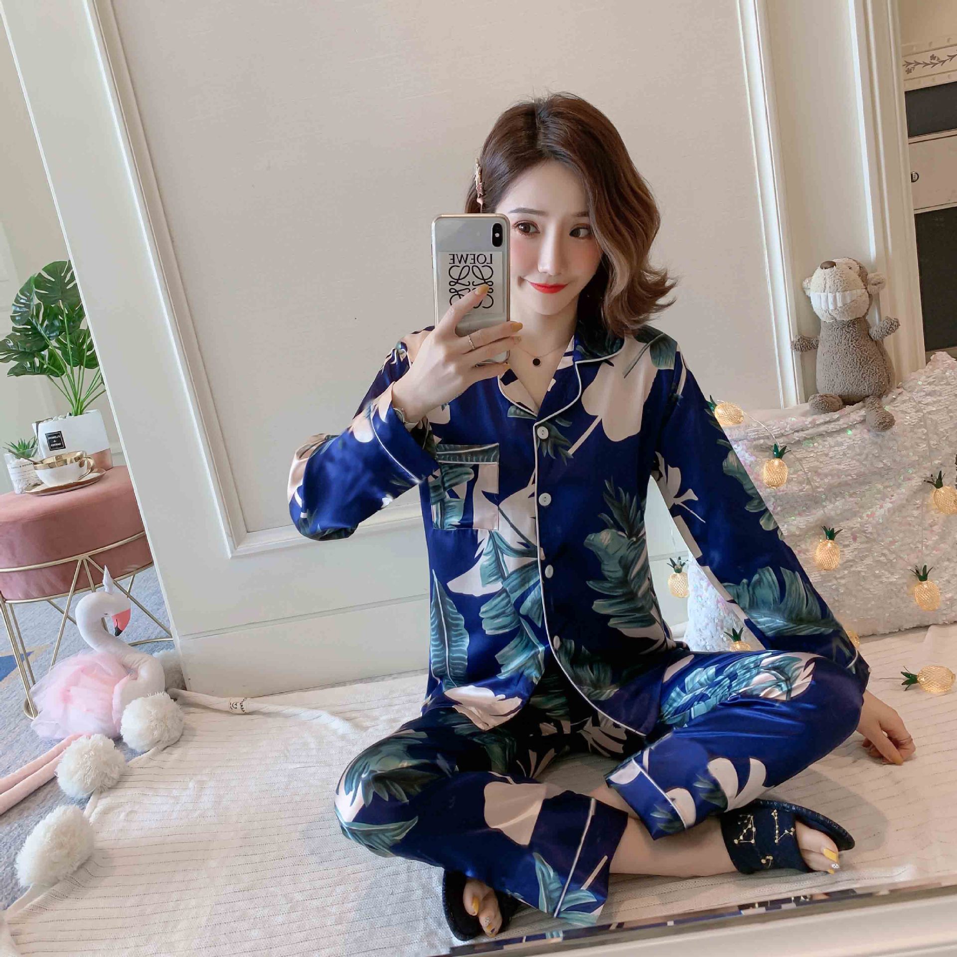 9709#바나나 잎 블루