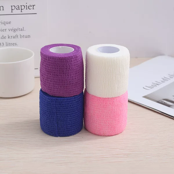 Cross-Border Finger Protection Bandage Elastic Self-Adhesive Student Non-Woven Fabric Ankle Sports Wrist Protection Bandage Outdoor