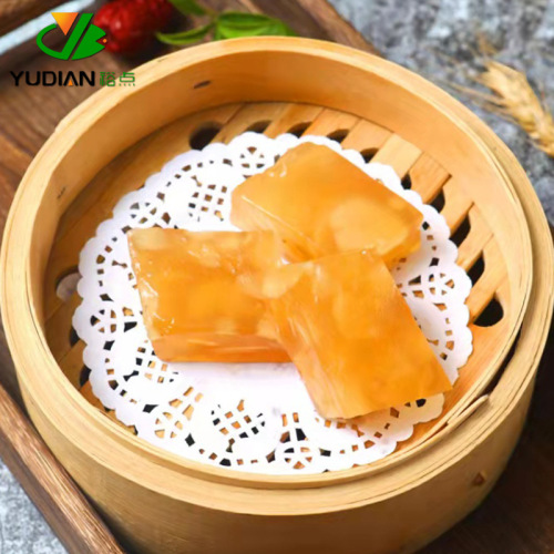 Water chestnut cake Cantonese style afternoon tea snack Hong Kong style traditional pastry restaurant morning tea breakfast semi-finished pastry food