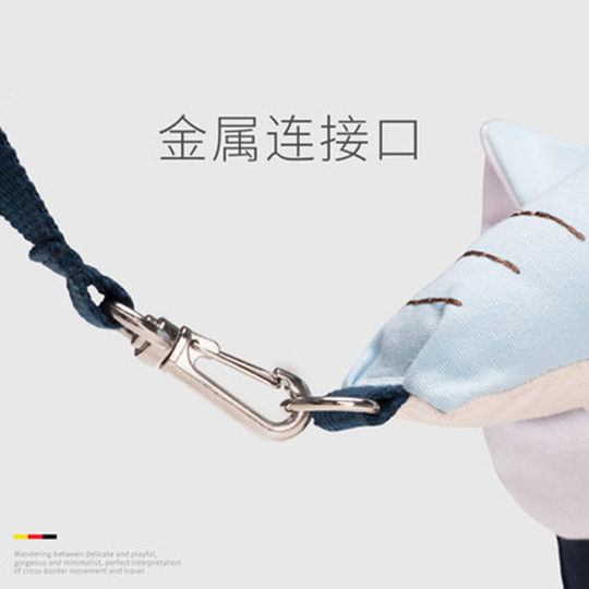 Children's anti-lost backpack baby with traction rope anti-lost walker baby schoolbag anti-winning new moon