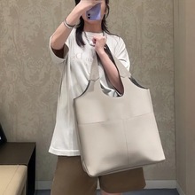 广州真皮女包包雕fall25prive手袋tote包托特包单肩包通勤男包