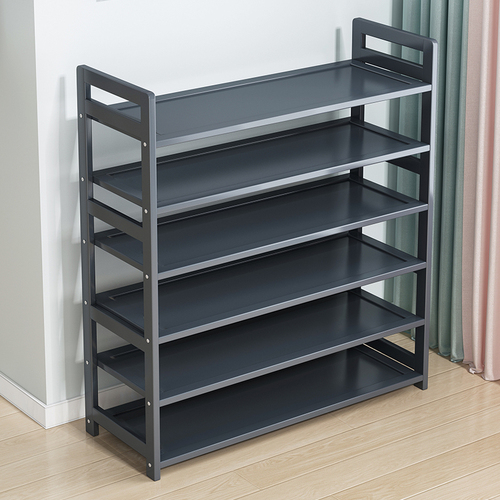 Wholesale shoe rack simple door home use layered partition dormitory renting storage economical space-saving multi-layer storage