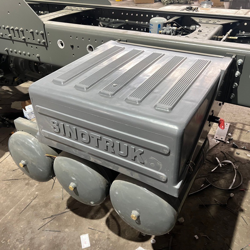 Foreign Trade Export Howo Dump Truck, Eight-Wheel Sand and Gravel Self-Unloading Engineering Vehicle, Soil Self-Unloading Transport Vehicle