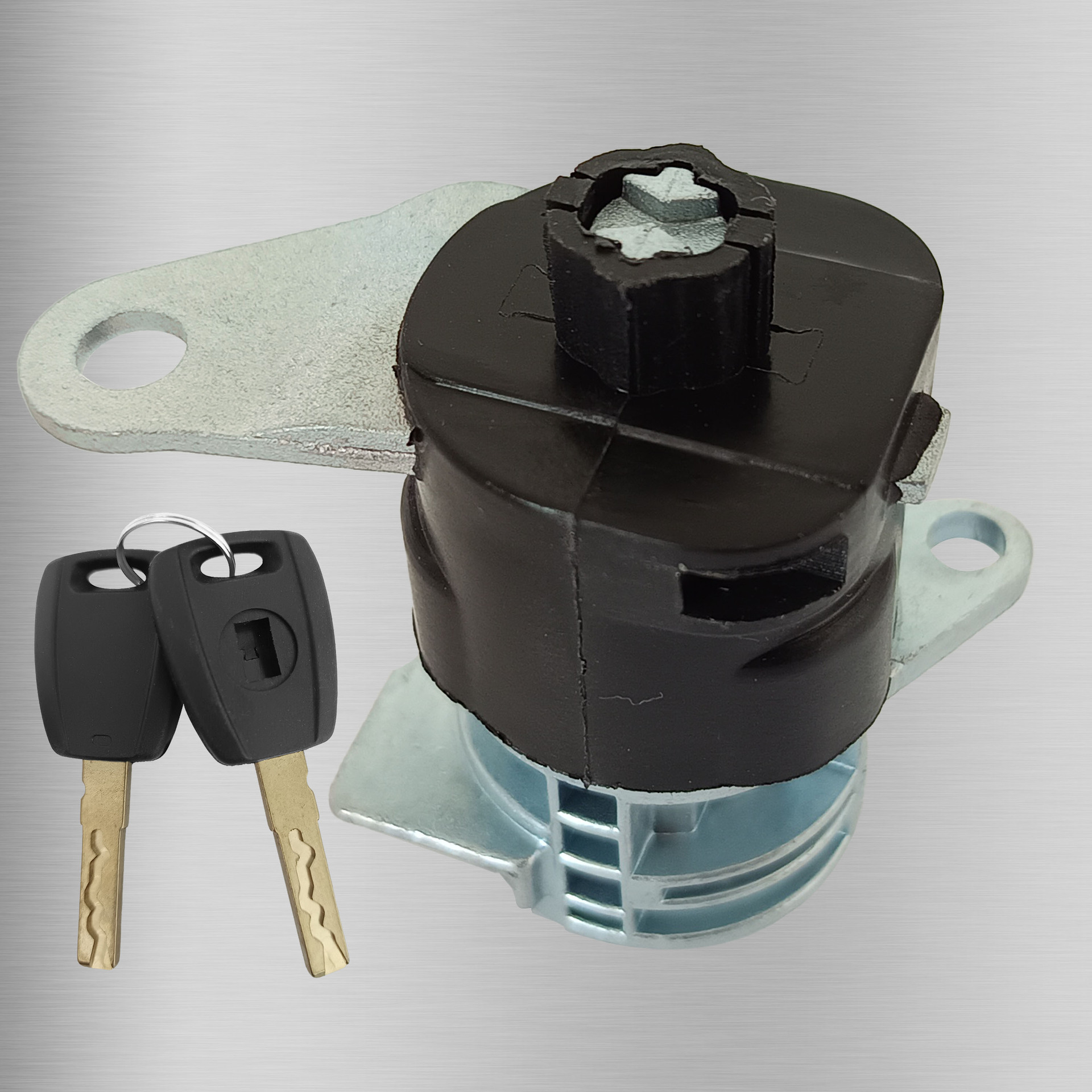 Aplicable para cilindros de puertas Fiat 2 llaves piezas de automóviles cilindros de puertas Fiat