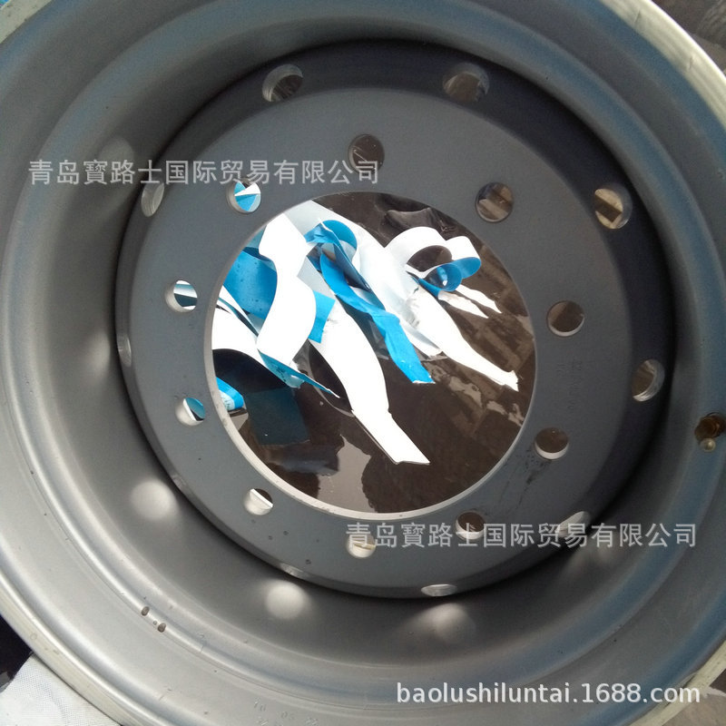 13.00x22.5 .真空钢圈 配套22.5圈口拖车轮胎