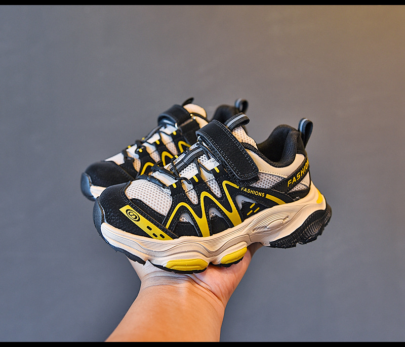 9928 Autumn New Boys' Casual Breathable Sports Girls' Korean Version Middle and Large Children's Running Student Trendy_voghion.com