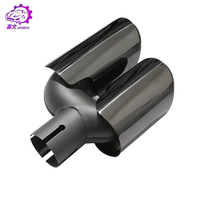 Exhaust pipe tailpipe modification and upgrade, stainless