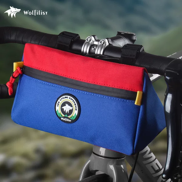 wolfilist waterproof triangle bag head bag balance car bag mountain road bike bag riding equipment