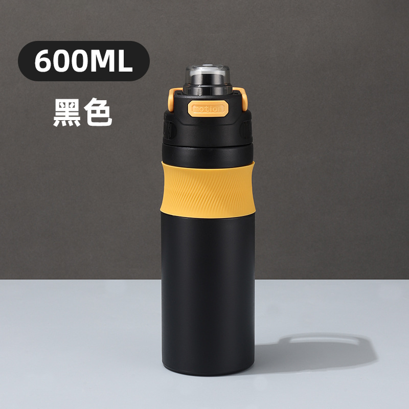 316 Taza de aislamiento de acero inoxidable Taza de coche de doble bebida con transportador Botella de agua para deportes al aire libre portátil de alto valor para niños y niñas