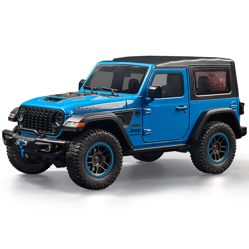 1/18 Robin Hood Jeep modelo de aleación coche control central decoración decoración regalo de San Valentín nuevo producto transfronterizo