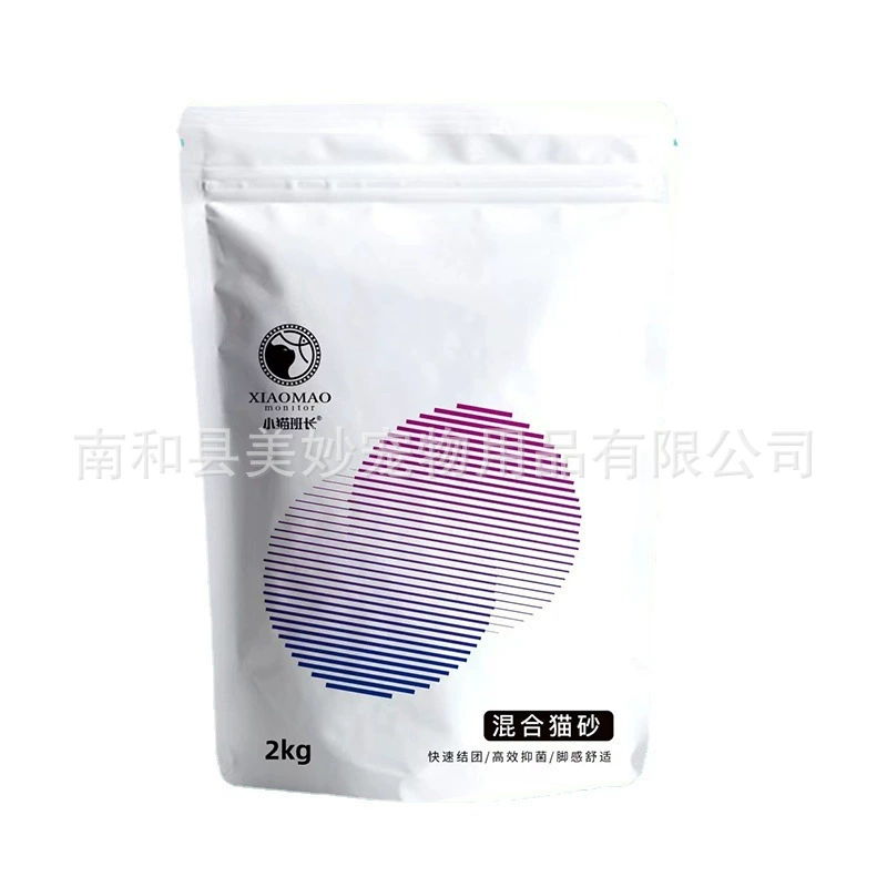 混合猫砂混合豆腐猫砂膨润土除臭无粉尘秒结团猫舍专用猫砂可代发