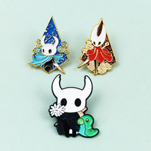 空洞骑士游戏周边卡通金属胸针创意光遇角色时尚百搭包包配饰徽章