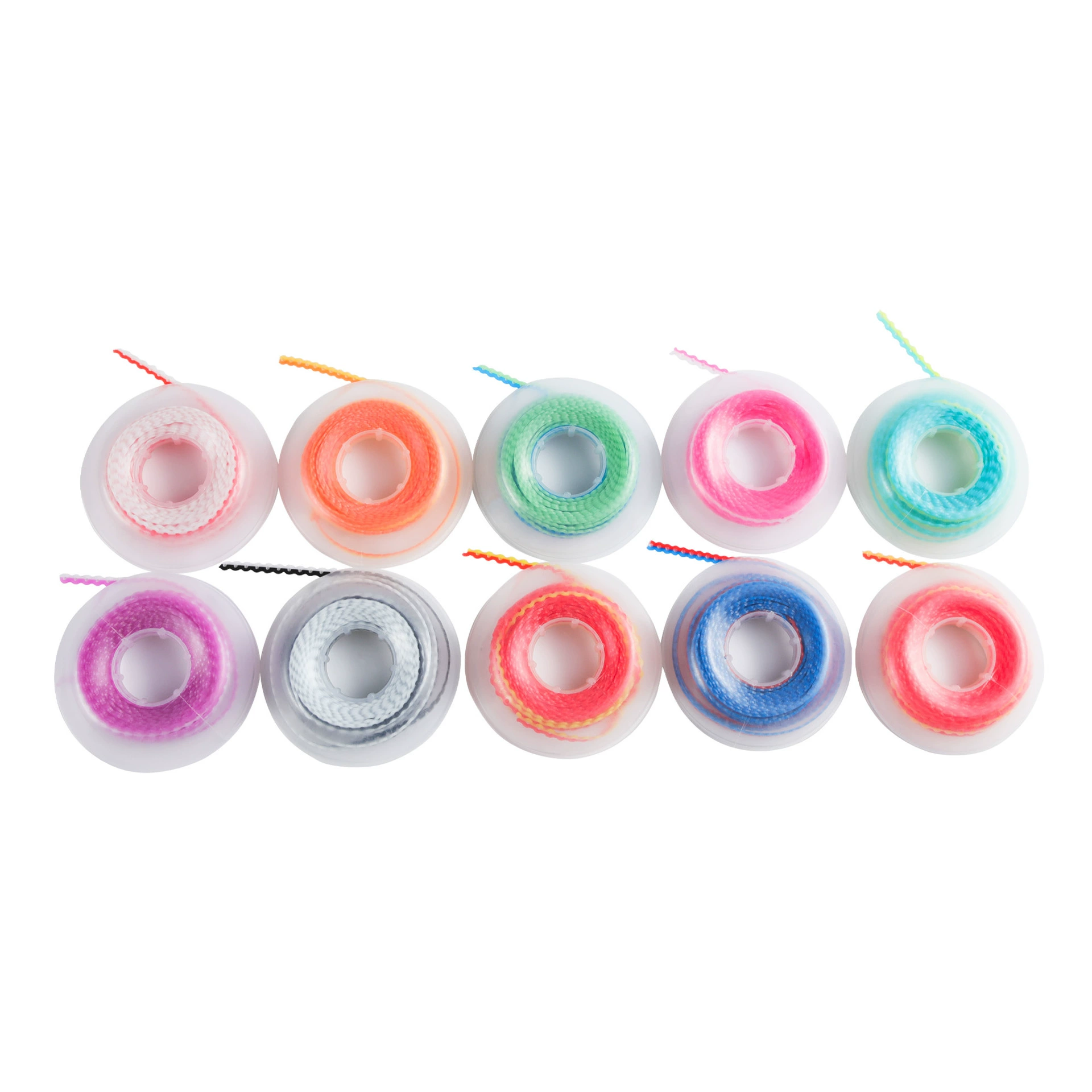 Высокопроизводительный ортодонтический материал, двухцветная ортодонтическая резиновая цепочка | Красочные вспомогательные материалы для коррекции зуба