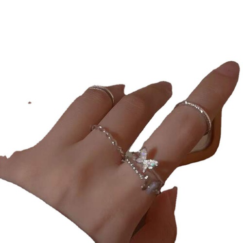 Ring ins student adjustable cheap ring a few cents punk retro ring men washable
