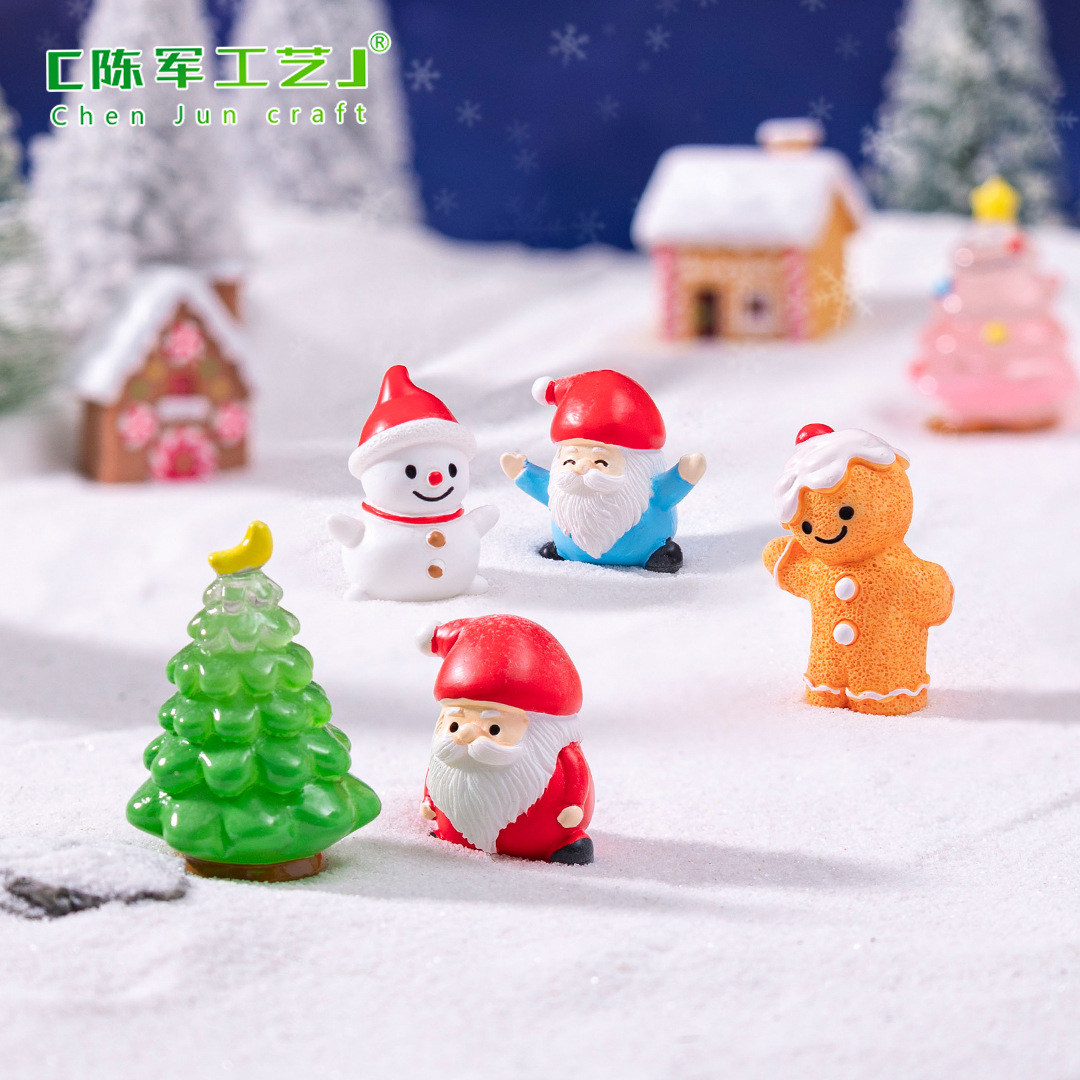 国境を越えた貿易マイクロ風景クリエイティブサンタクロース鹿 DIY 装飾品吊りアクセサリーミニデスクトップ装飾品
