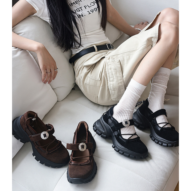 Sports Mary Jane shoes platform