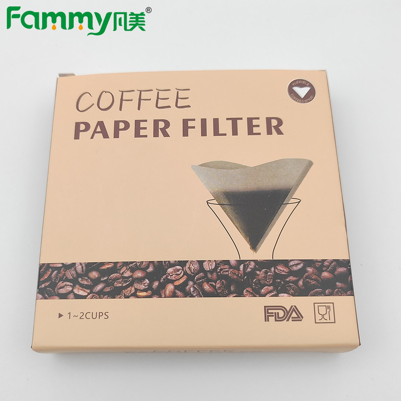 ログパルプ V 字型コーヒーフィルターペーパー V60 フィルターカップコーヒードリップ濾紙既製コーヒーフィルターボックス手醸造|undefined