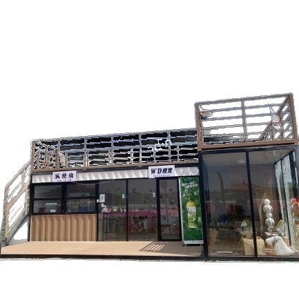 Sala de juntas de contenedores multielemento simple, cafetería de campamento, casa de familia de celebridades de Internet, mercado, tienda, oficina, quiosco