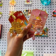 江西南昌騰王閣発光ランタン文化創造金属冷蔵庫マグネット都市地域の特徴的なお土産コレクション
