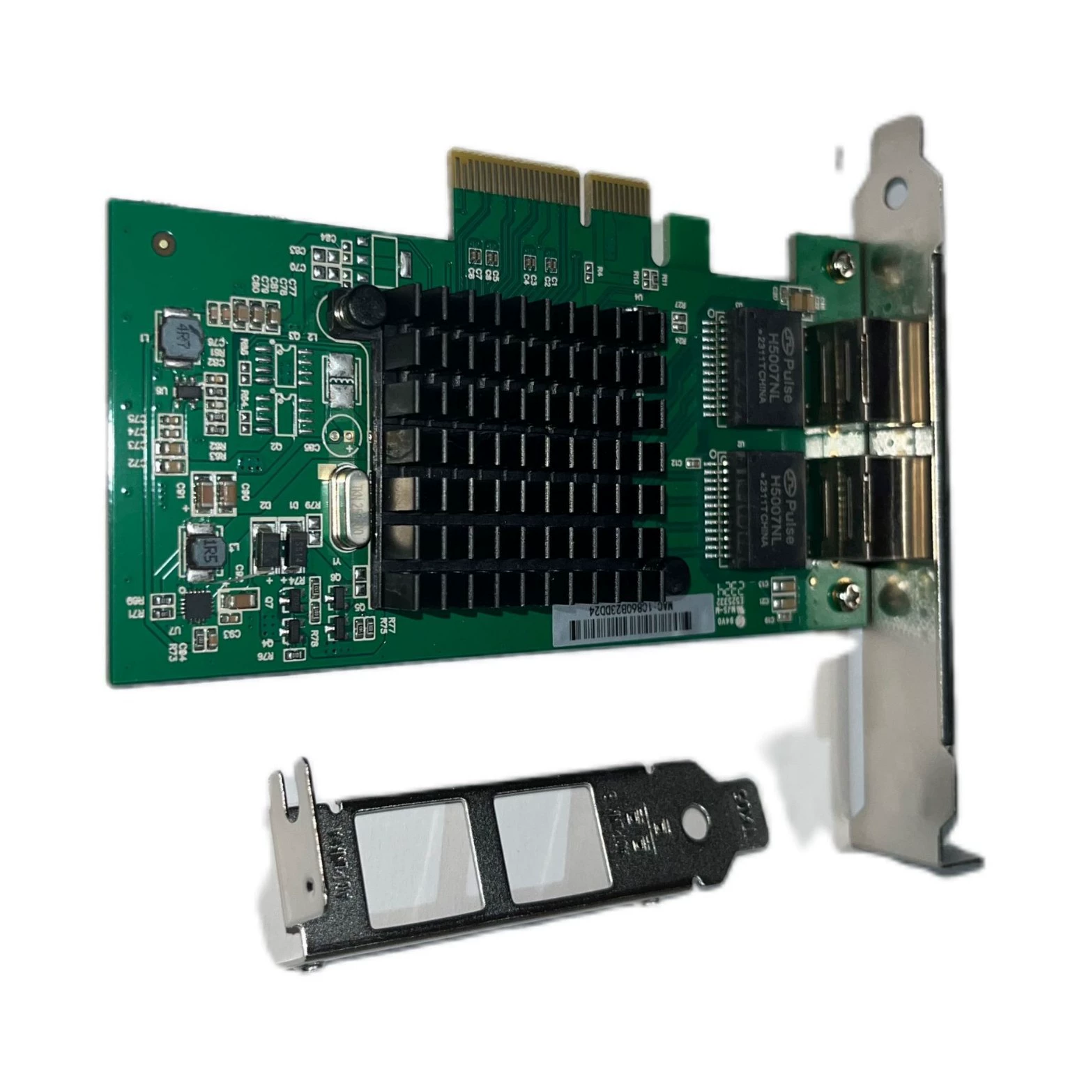 Сетевая карта сервера с двумя портами Gigabit I350 PCIe4x для сервопривода