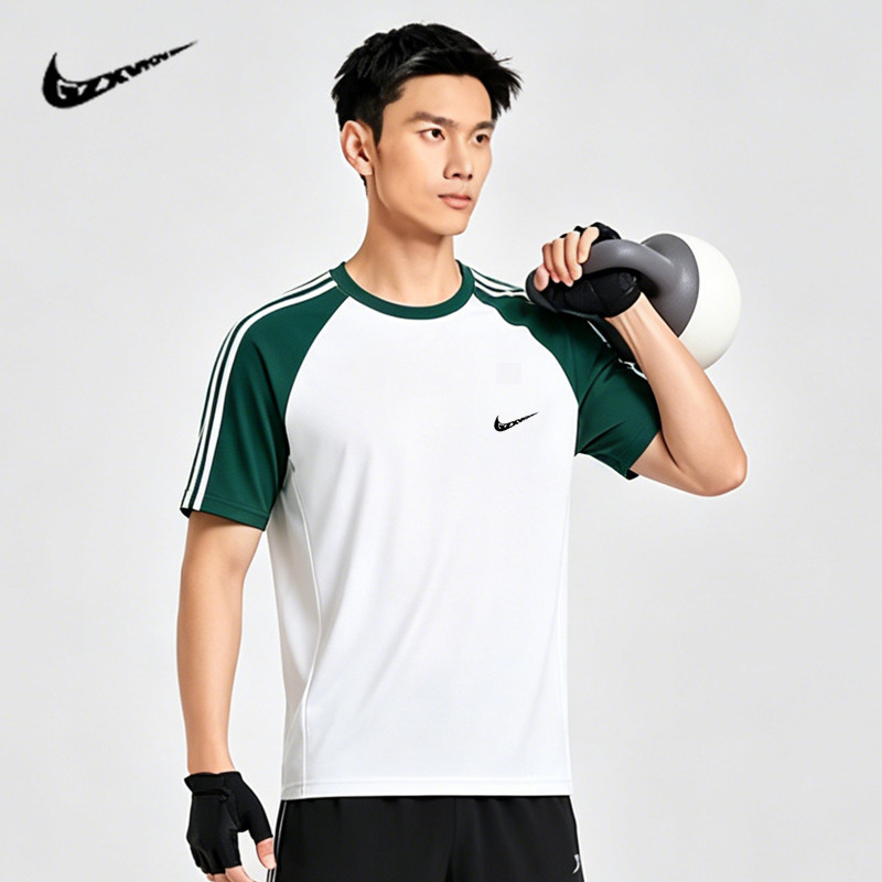 Plus-Size Fashion Men's Clothing, New Summer Style, Lightweight, Breathable, Loose-Fitting Casual Short-Sleeve Men's Ice Silk Stretchy Round-Neck T-Shirt Plus-Size Fashion Men's Clothing, New Summer Style, Lightweight, Breathable, Loose-Fitting Casual Short-Sleeve Men's Ice Silk Stretchy Round-Neck T-Shirt