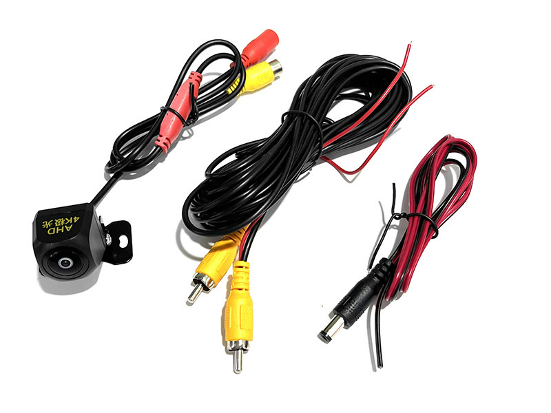 Ahd Universal High-Definition Reversing Camera Android Large-Screen Image Car Rearview Camera 4K Aurora Wide-Angle Rearview