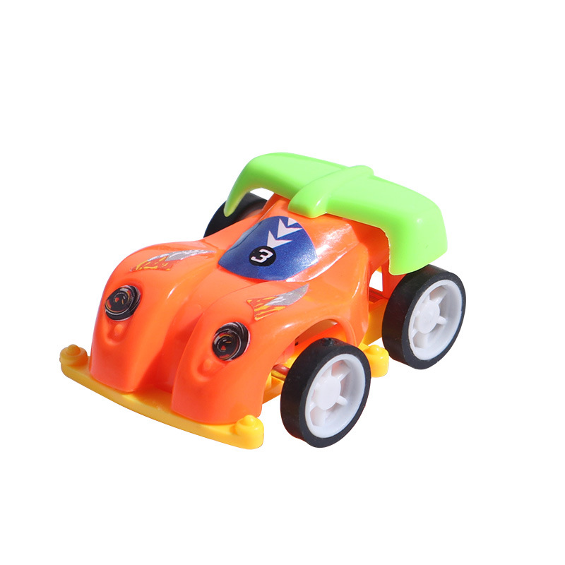 Mini ensamblado carreras deslizantes con tracción en las cuatro ruedas 6 tipos de juguetes de huevos de azúcar, juguetes de regalo de alimentos de gashapon al por mayor