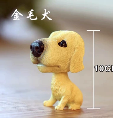 Car ornaments | Dolls, World Famous Dogs - 1-golden-labrador
