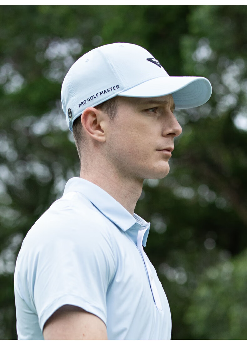 Mũ golf PGM nam chống nắng thoáng khí, điều chỉnh kích thước — MZ061-màu trắng, MZ061-đen, MZ061-màu xanh nhạt chi tiết 10