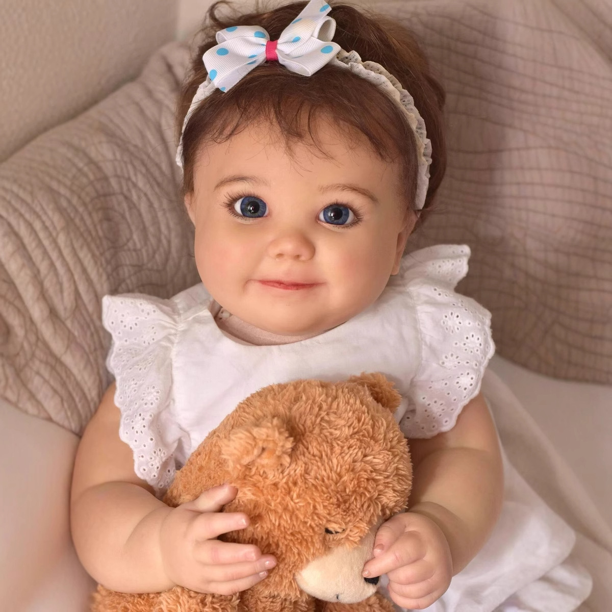 Npk60cm junio despierto simulación niña bebé Amazon EBAY suministro transfronterizo entrega de una sola pieza