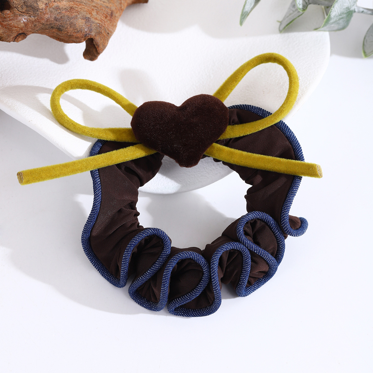 Curry amor arco anillo de pelo