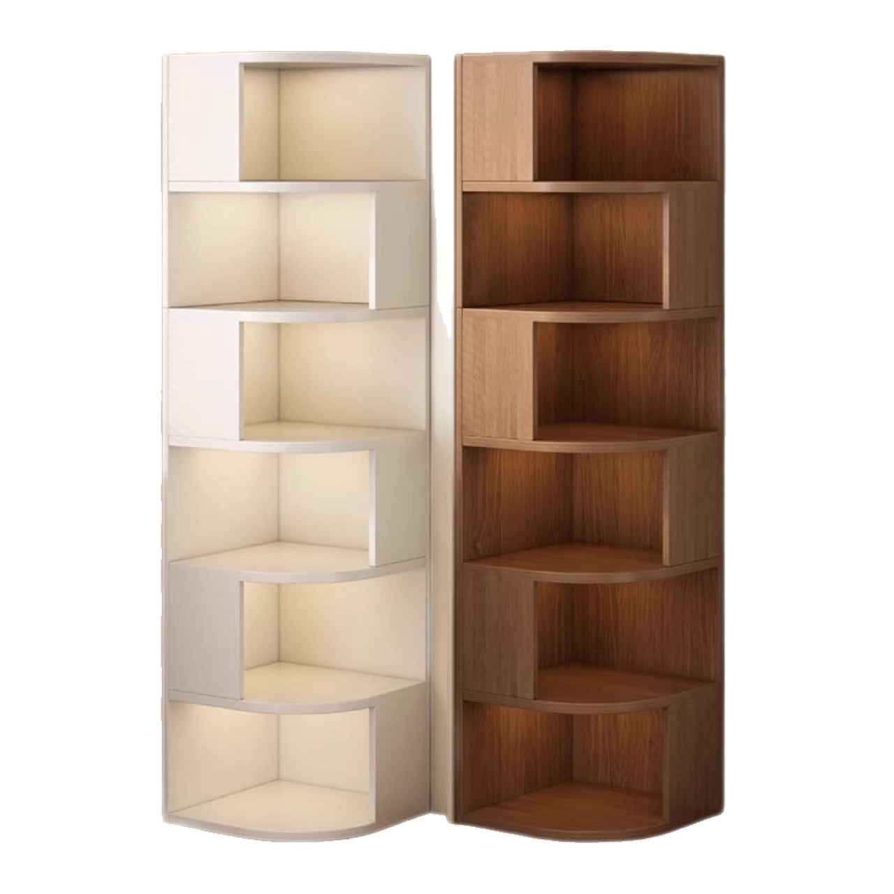 Gabinete de esquina Gabinete de esquina de pared Gabinete de esquina Dormitorio contra la pared piso estante triangular Estante de sala de estar Estante de libros Gabinete de esquina