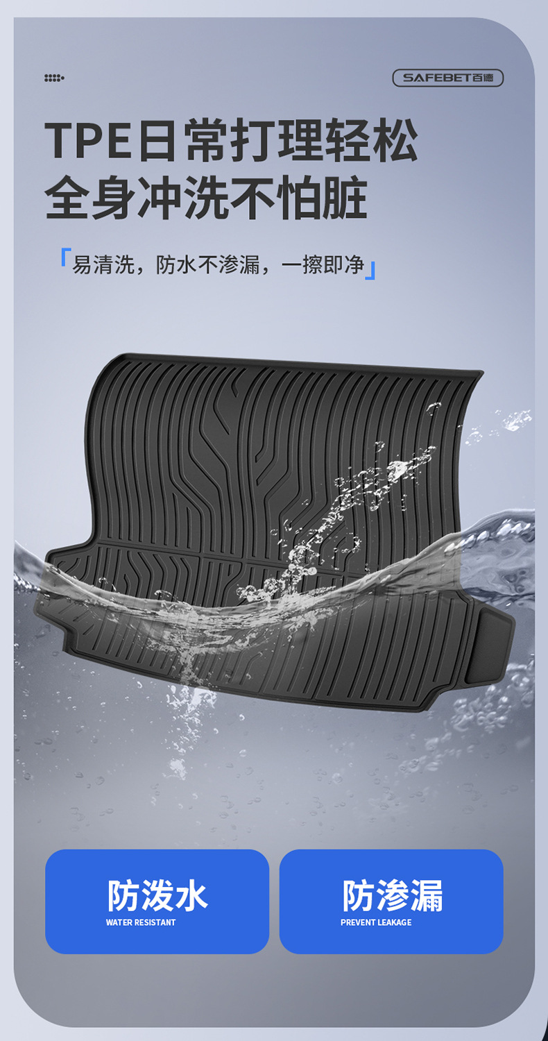 Suitable for Nio Es6 Ec6 Et5 Et5T Et9 Es8 Es9 Special Tpe Car Trunk Mat