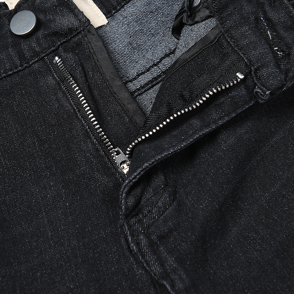 Foreign Trade Wholesale American Trendy Hip-hop High Street Patchwork Denim New Workwear Jeans Trousers_mkmklike.com