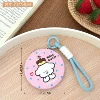 2# Pink-Cake Puppy Folding Mirror