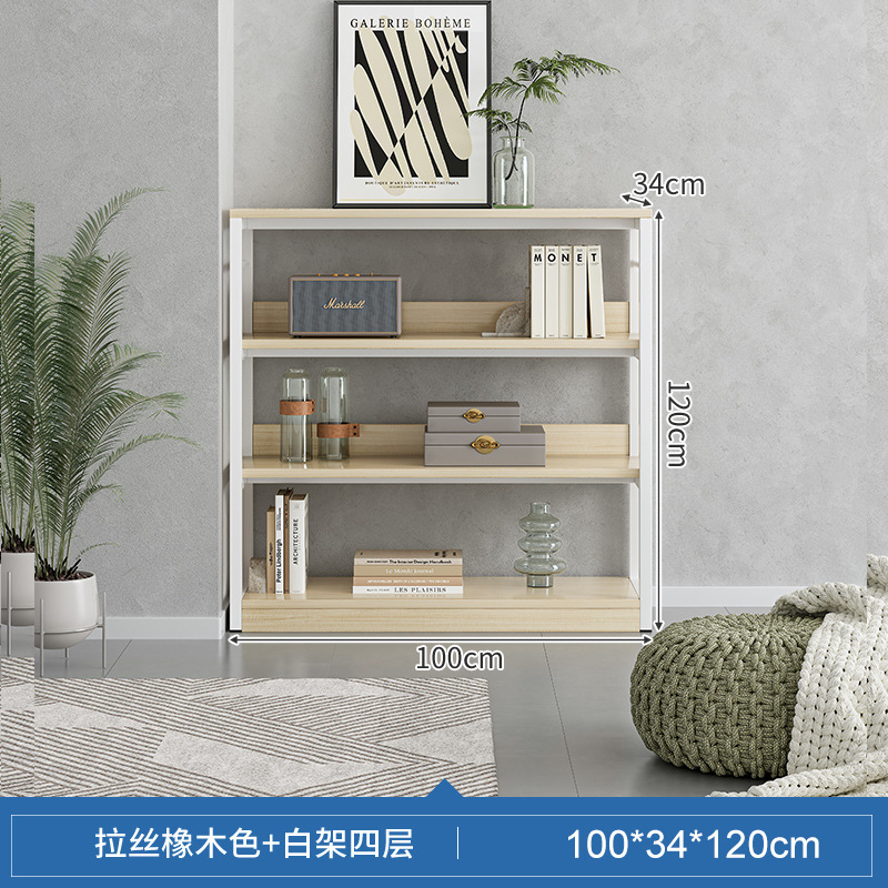 Estante de almacenamiento doméstico multicapa de pie estante de exhibición gabinete de almacenamiento sub-estante estantería decorativa estantería