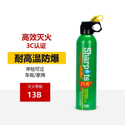 car fire extinguisher, high-temperature – Vehicle fire extinguisher - 13b-water-based-fire-extinguisher-flash-extinguisher-600ml-green-single-bottle
