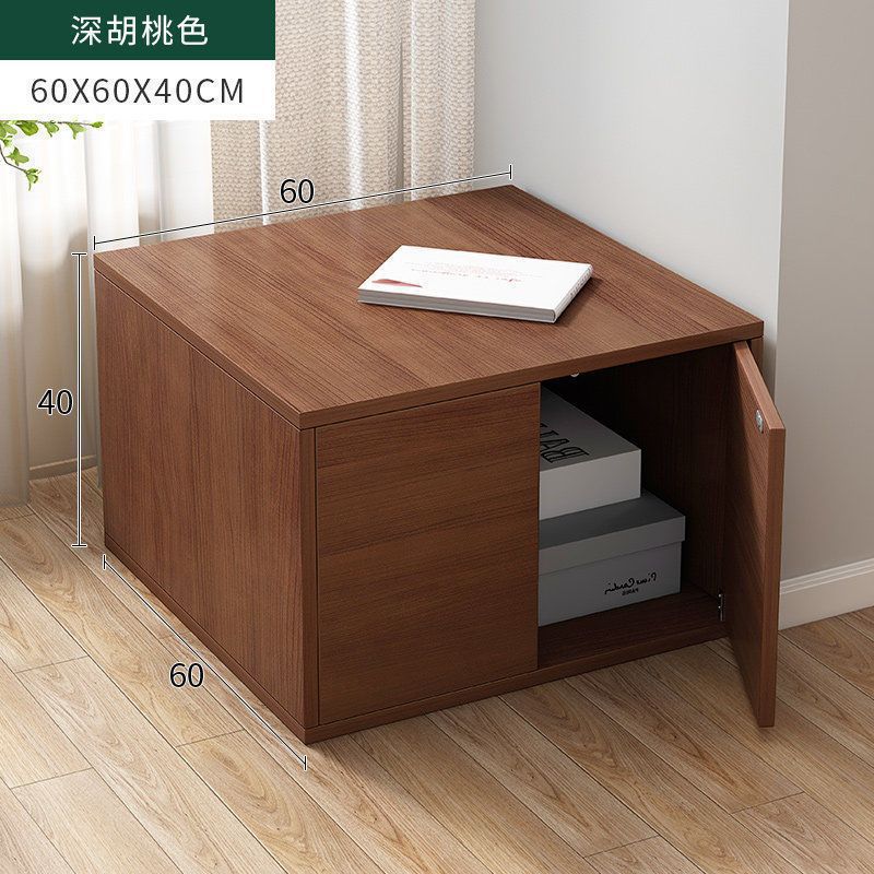 Cama de tatami flotante ventana armario armario de almacenamiento se puede colocar en el suelo balcón ventanas largas cubiertas de almacenamiento de dormitorio doméstico