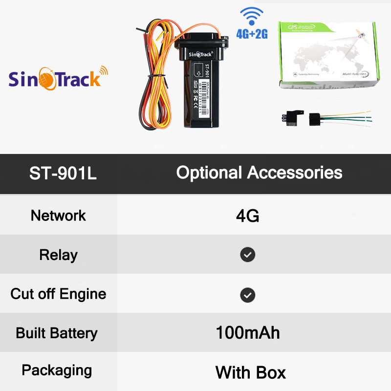 4G+2G-ST-901L 내장 배터리 + 릴레이 포함