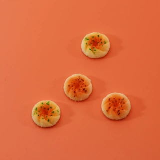 新款仿真食玩面包饺子馒头树脂美甲发夹饰品配件diy手作球填充物